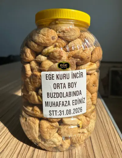 4 kg orta boy bidon dağ inciri